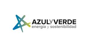 Azul y verde azul y verde