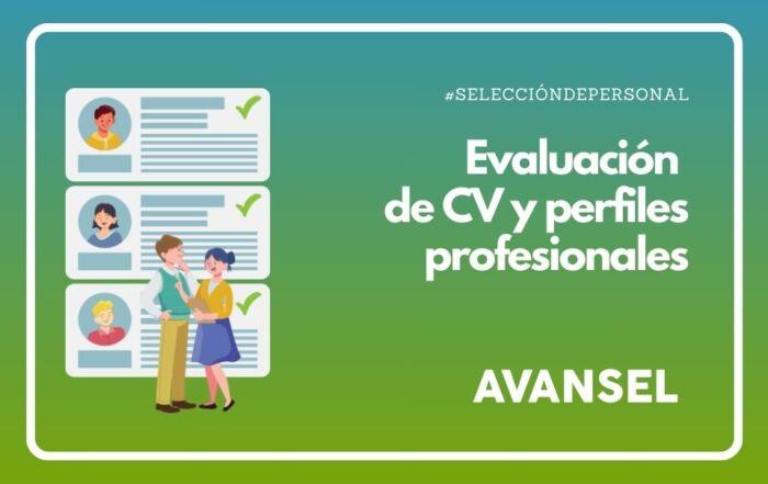 Evaluación de CV y perfiles profesionales