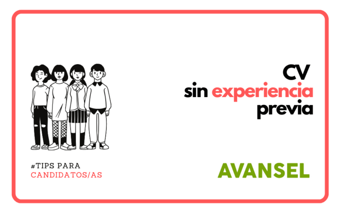 El curriculum vitae sin experiencia previa