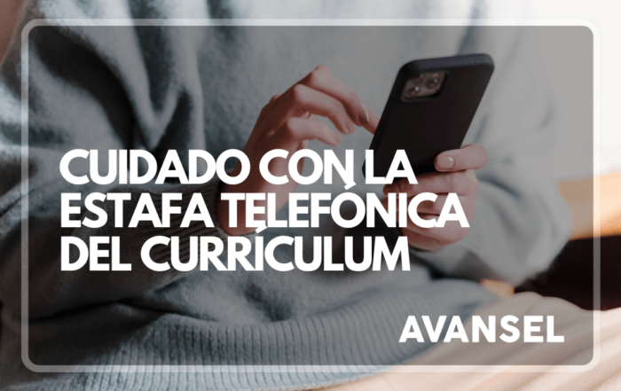 Cuidado con la estafa telefónica del currículum