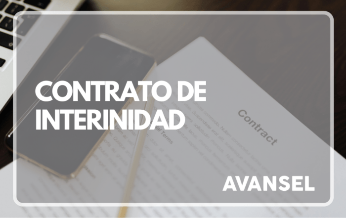 que es contrato de interinidad